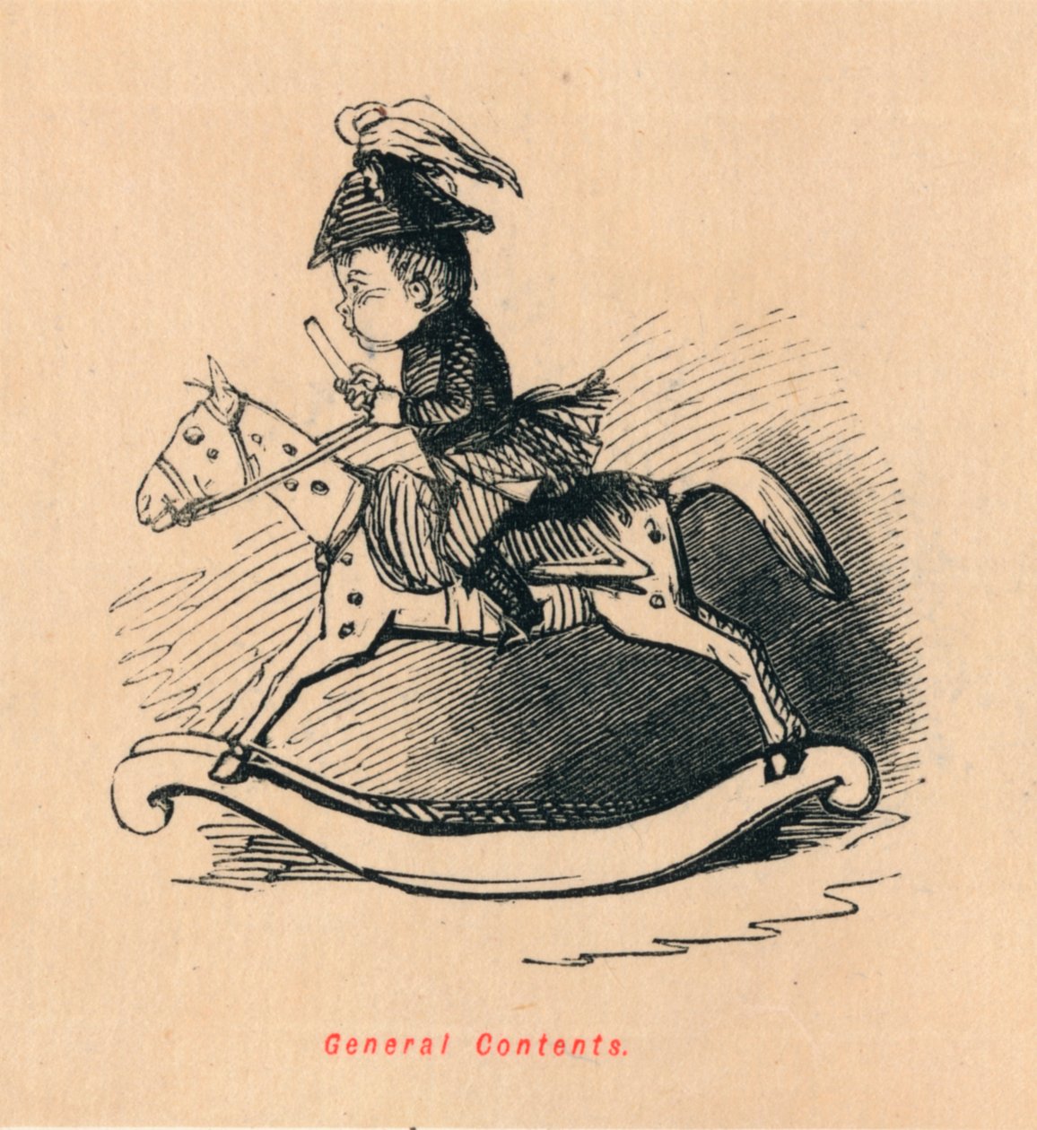 Spis treści, c1860, 1860 autorstwa John Leech