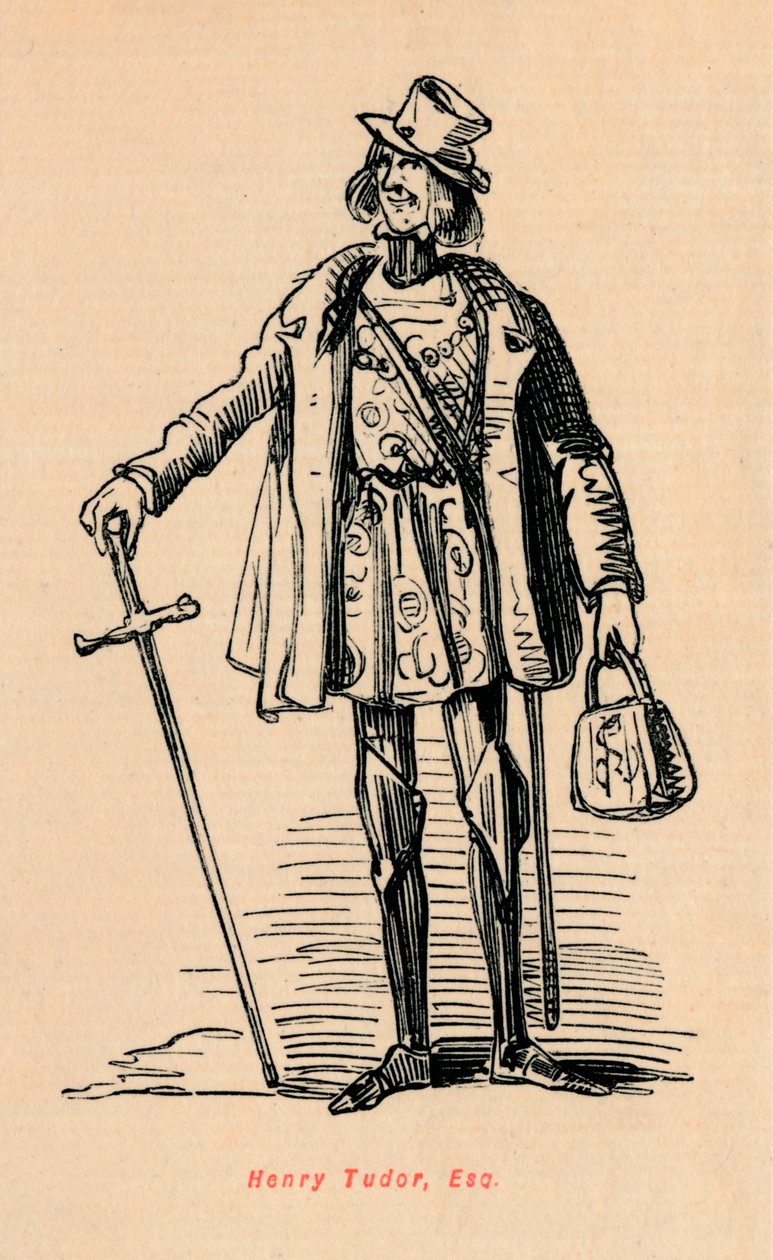 Henryk Tudor, Esq., autorstwa John Leech