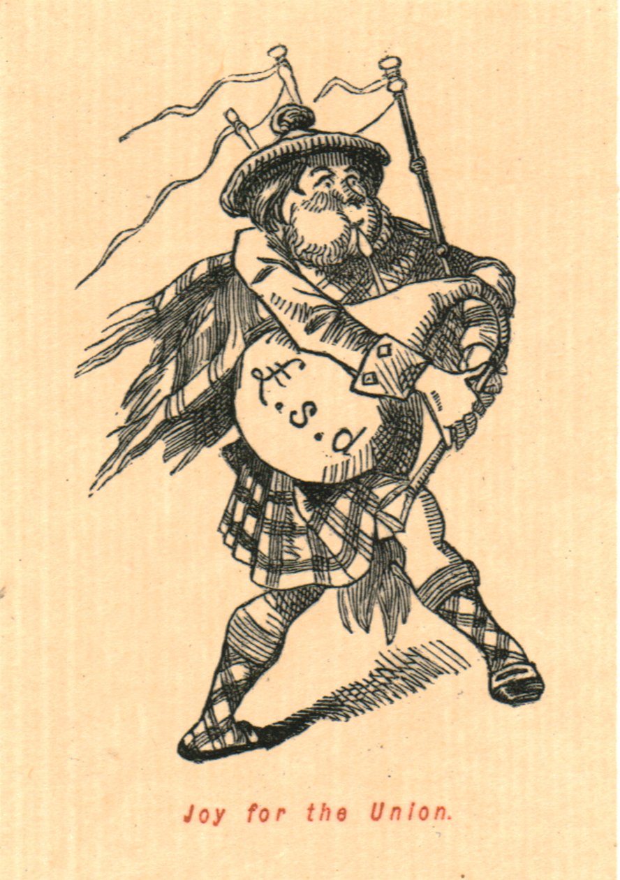 Radość dla Unii, 1897. autorstwa John Leech