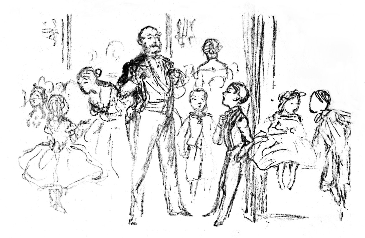 Partia Nieletnich, Od Puncha, 1864, 1923 autorstwa John Leech