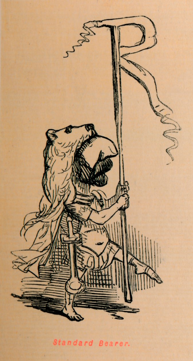 Standardowy okaziciel, 1852 autorstwa John Leech