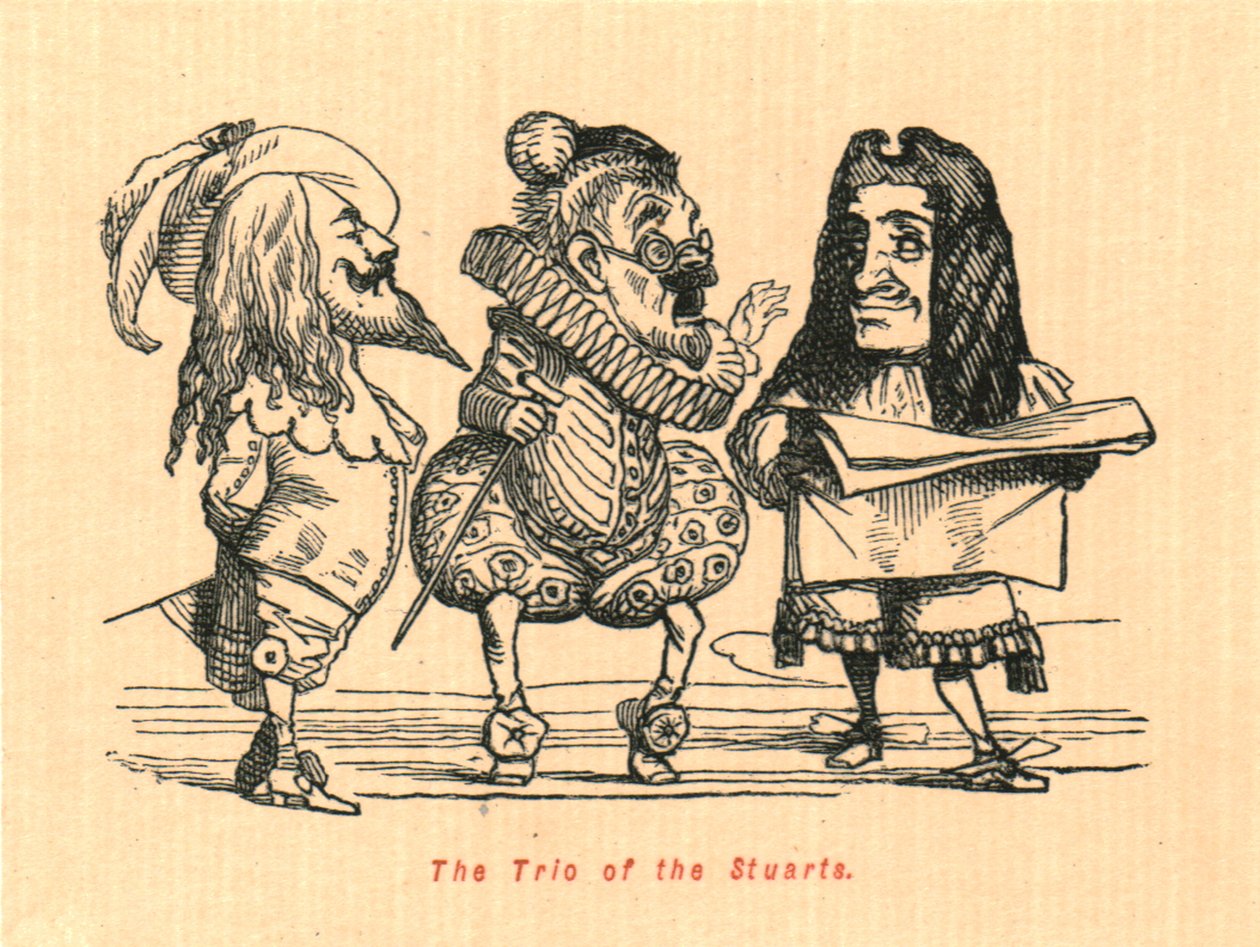 Trio Stuartów, 1897. autorstwa John Leech