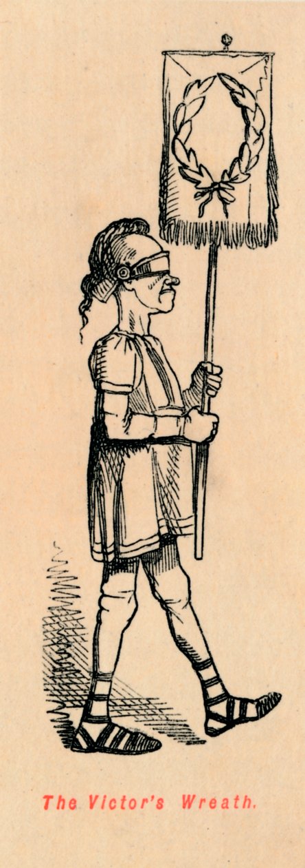 Wieniec Zwycięzców, 1852 r autorstwa John Leech