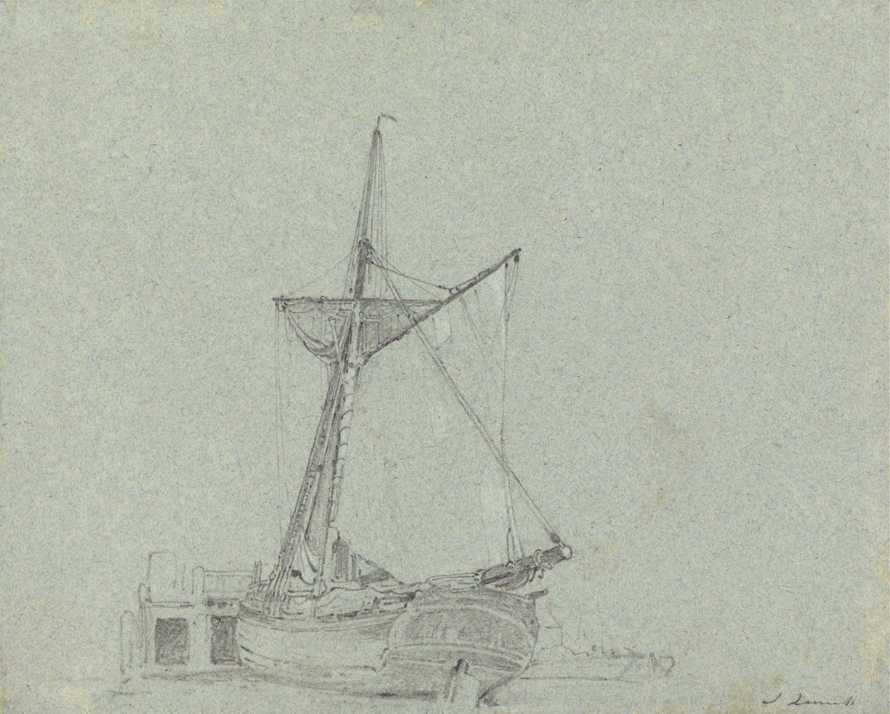 Barka autorstwa John Linnell