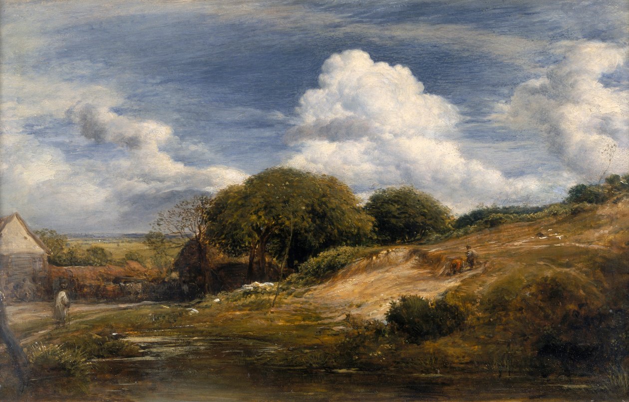 „Farma Collina, North End, Hampstead”, 1831 r autorstwa John Linnell
