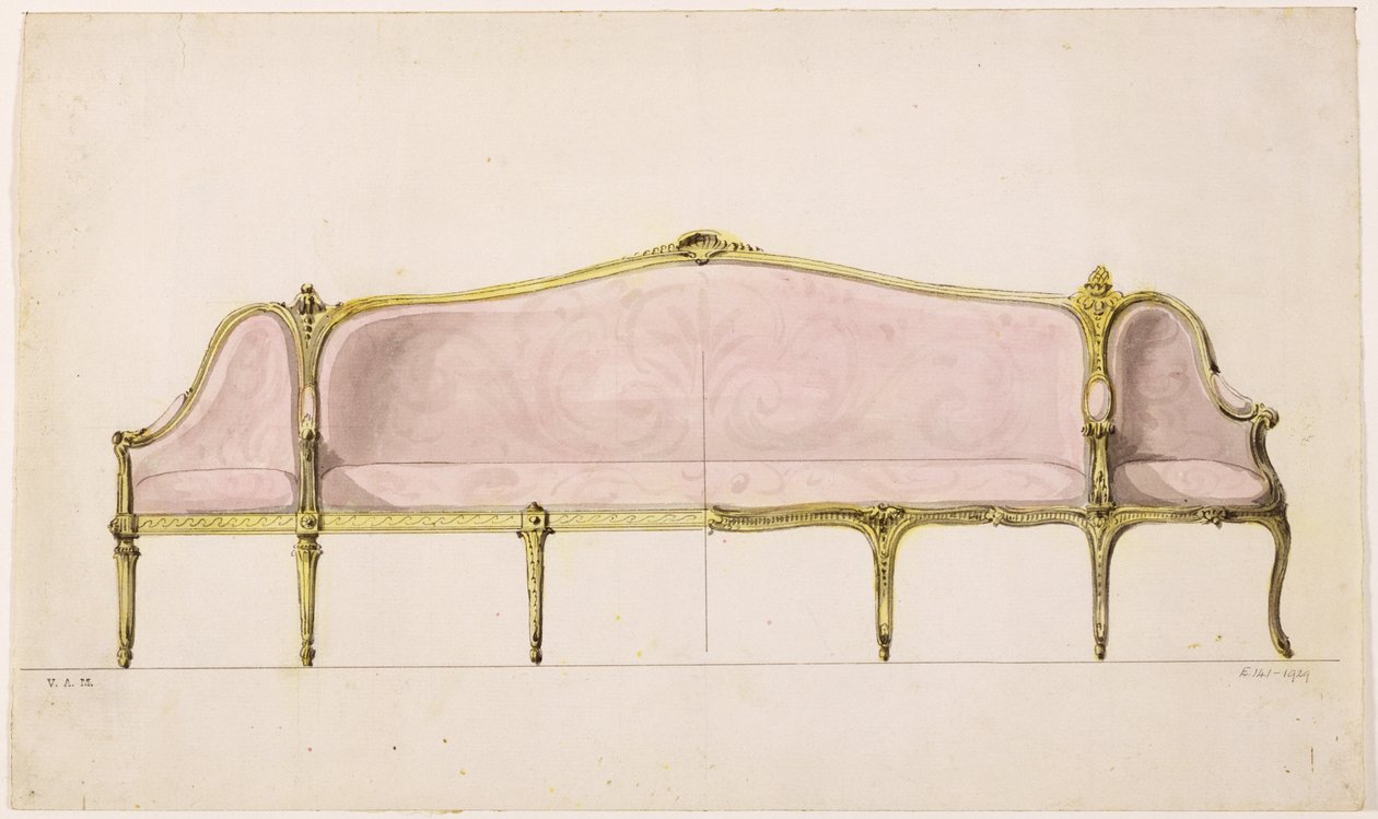 Projekt dla Sofa autorstwa John Linnell
