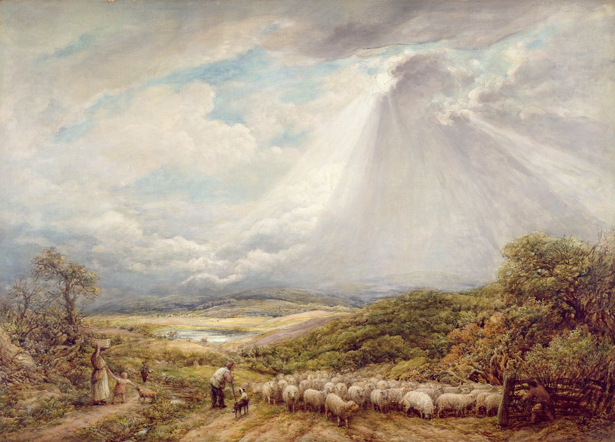 Prowadzenie stada autorstwa John Linnell