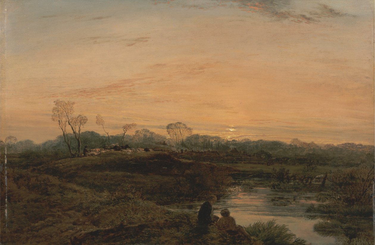 Wieczór, Bayswater autorstwa John Linnell