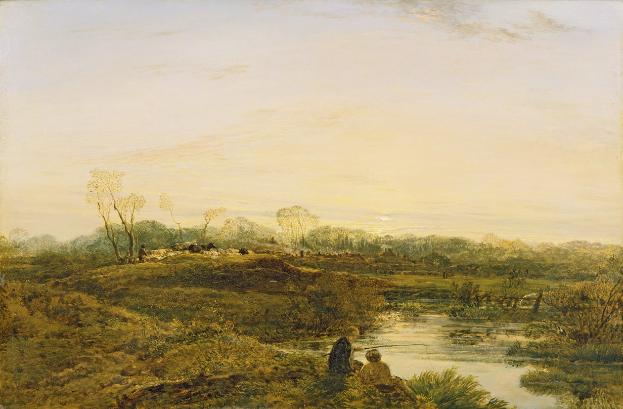 Wieczór, Bayswater autorstwa John Linnell