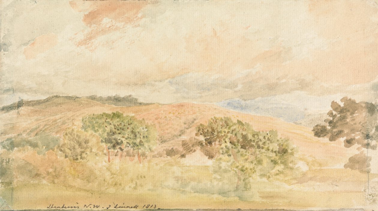 Llanberis, Północna Walia autorstwa John Linnell