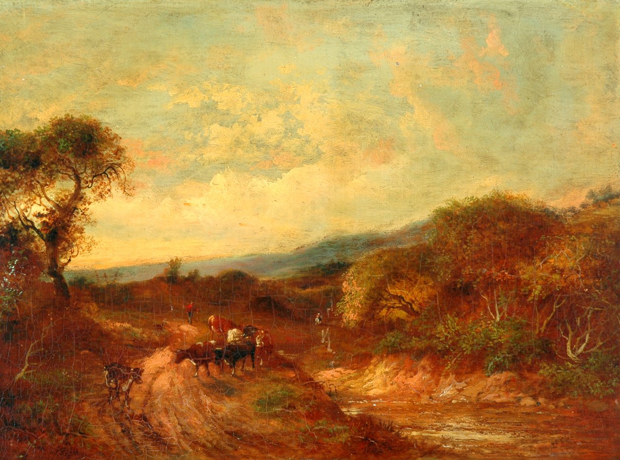 W pobliżu Red Hill, Surrey autorstwa John Linnell