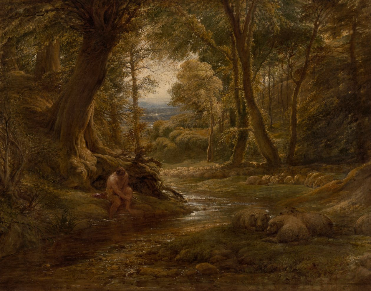 Południe autorstwa John Linnell