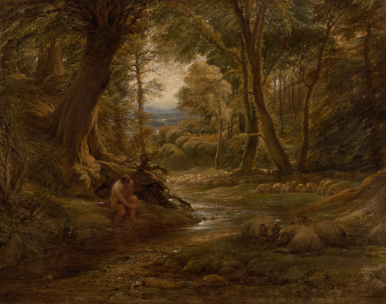 Południe autorstwa John Linnell