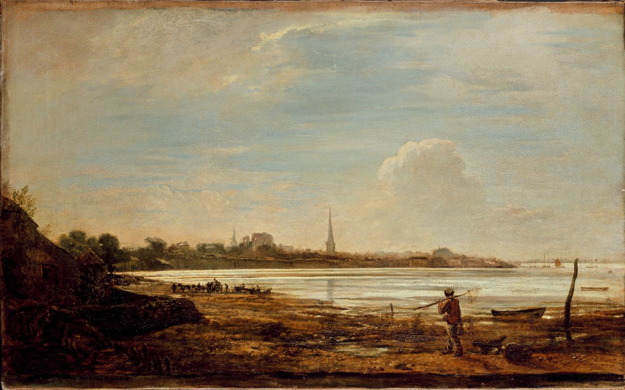 Widok Southampton, 1819 autorstwa John Linnell