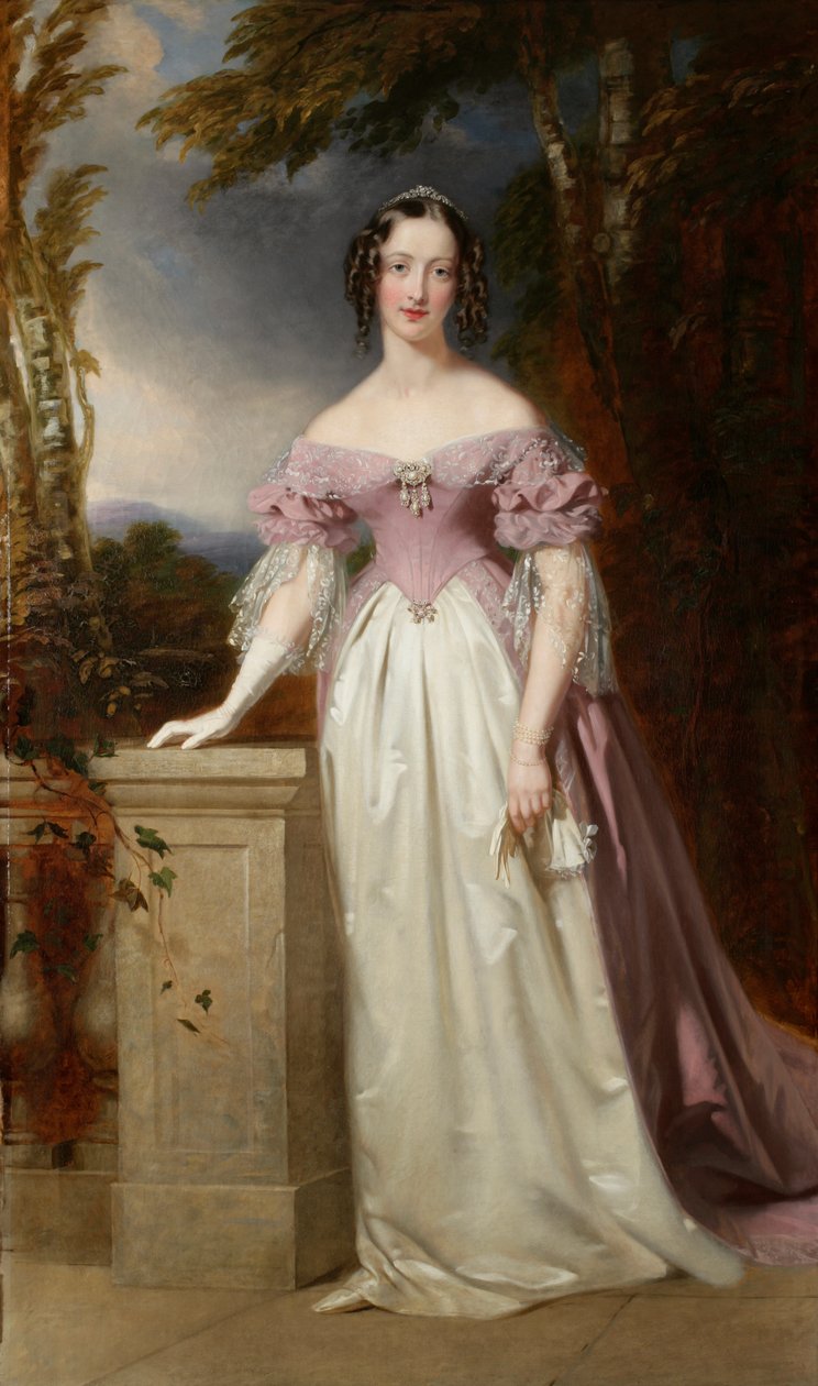 Portret Blanche Georgiany Howard, hrabiny Burlington autorstwa John Lucas