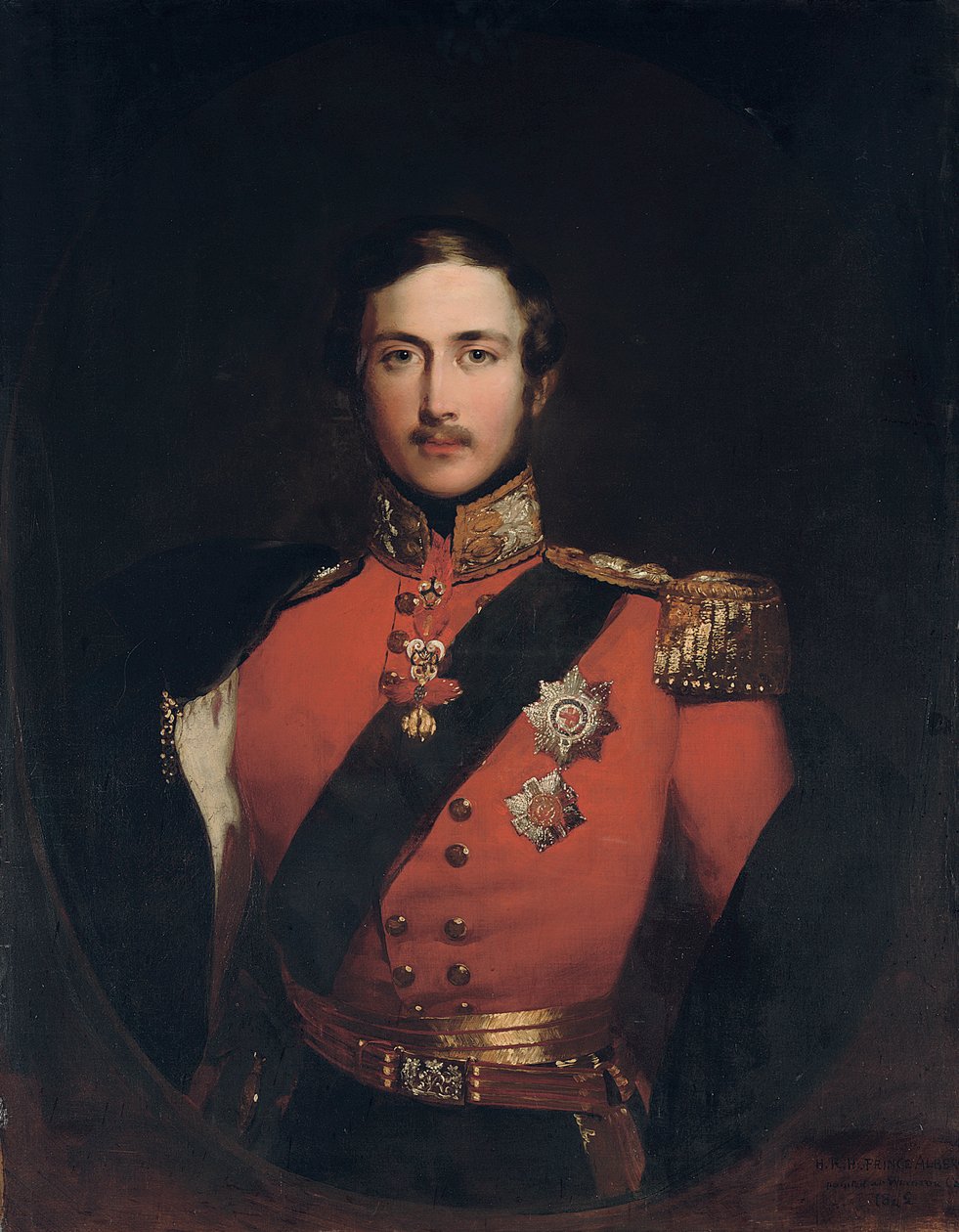 Portret księcia Alberta, 1842 autorstwa John Lucas