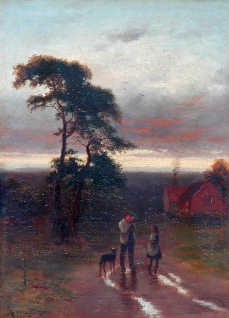 Wieczór autorstwa John MacWhirter