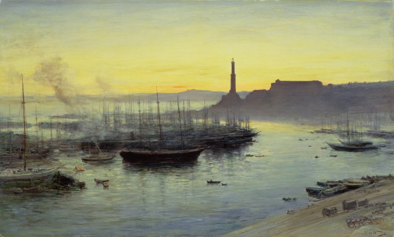 Genua, 1904 autorstwa John MacWhirter