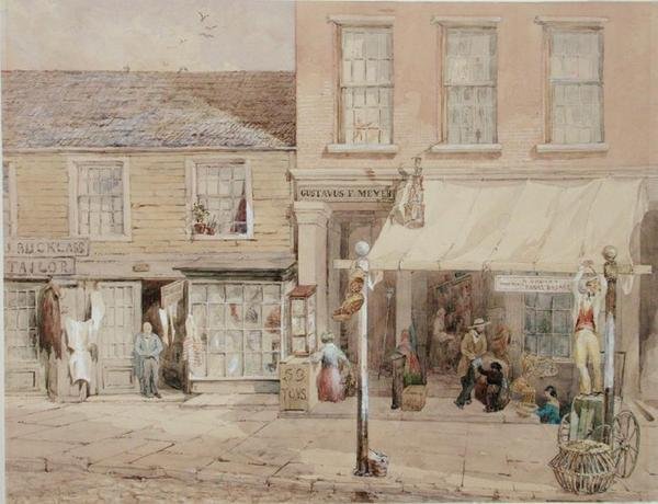 55-59 Maiden Lane, Nowy Jork autorstwa John Mackie Falconer