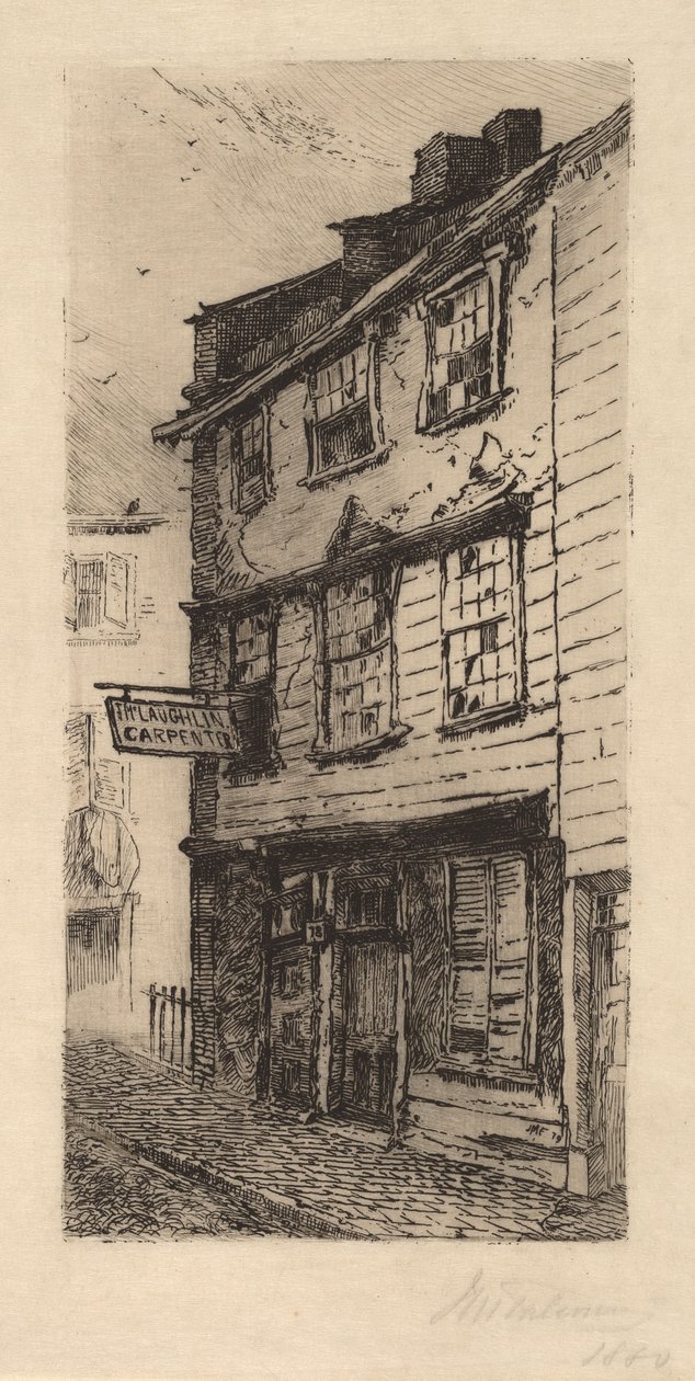 78 Cross Street, Boston, Massachusetts autorstwa John Mackie Falconer