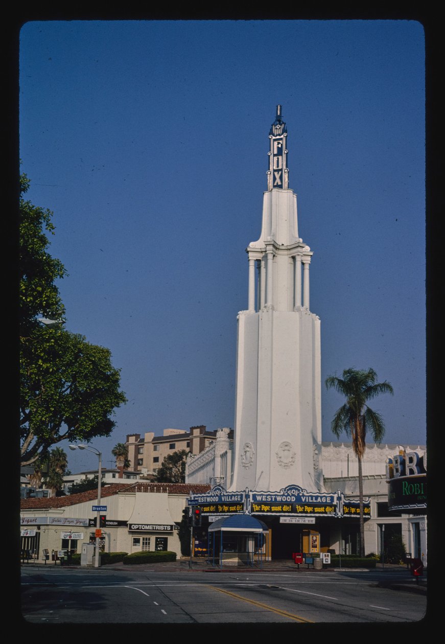 Fox Theater, Bakersfield, Kalifornia, USA autorstwa John Margolies
