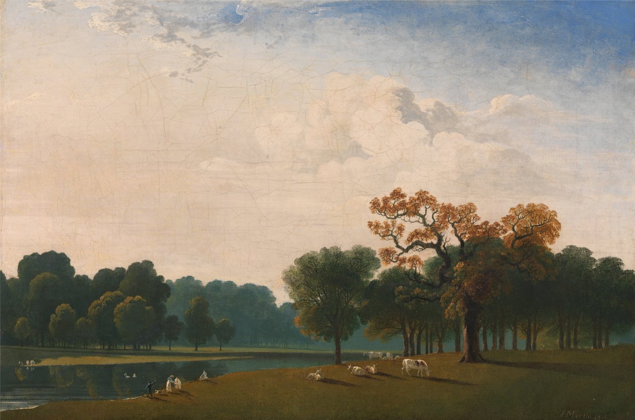 Kensington Gardens autorstwa John Martin