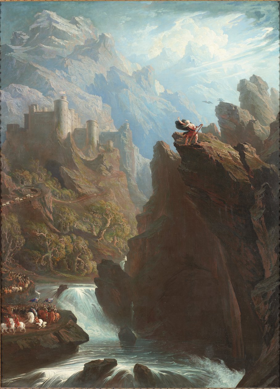 Bard, ok. 1817 r. autorstwa John Martin