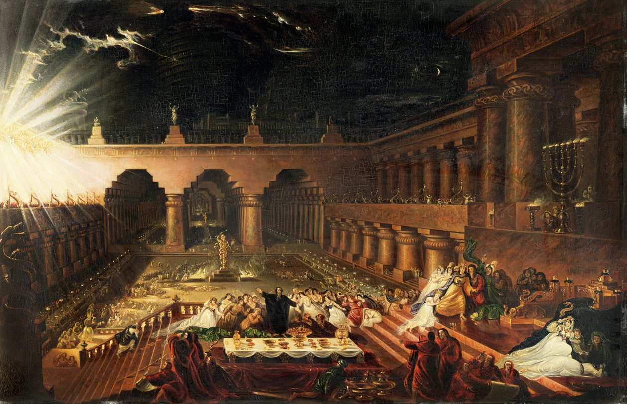 Nieznany obraz autorstwa John Martin