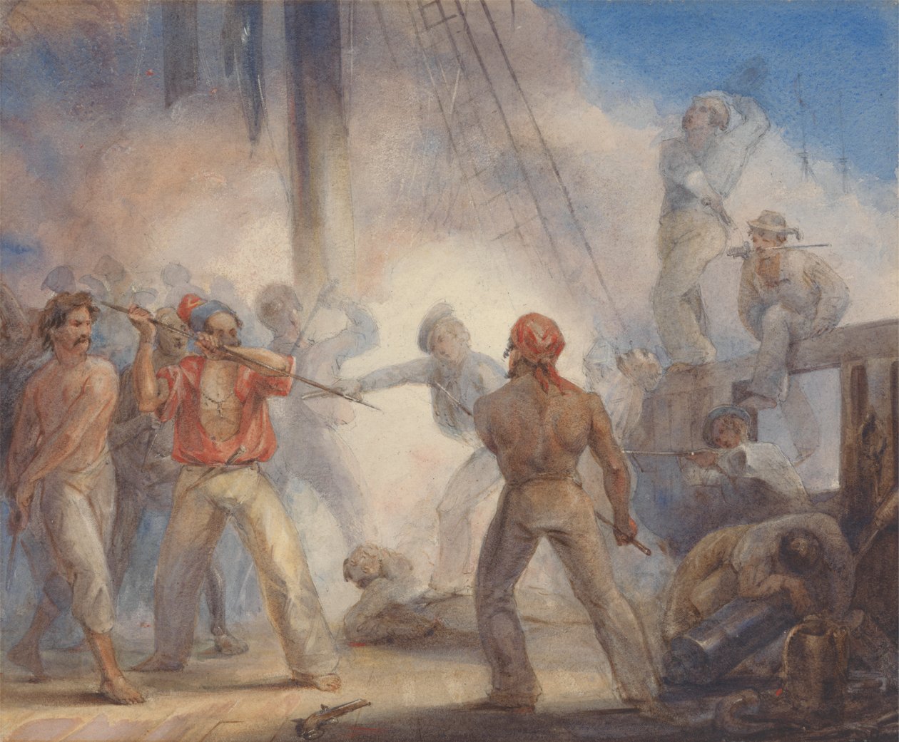 Piraci autorstwa John Massey Wright