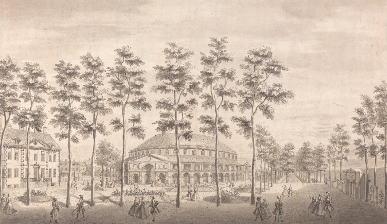 Rotunda i ogrody, Ranelagh autorstwa John Maurer