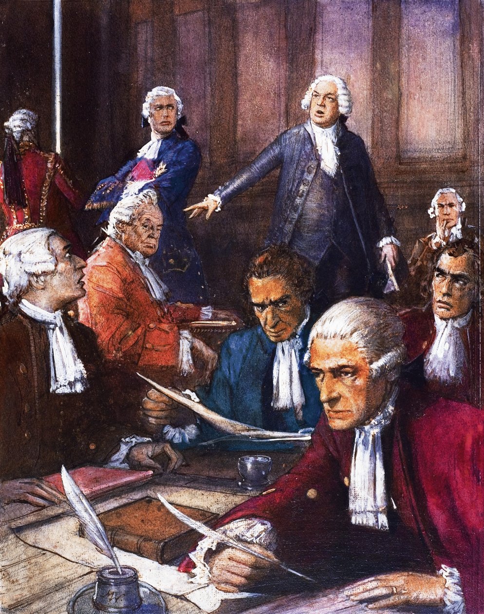 Francuskie Zgromadzenie Narodowe autorstwa John Millar Watt