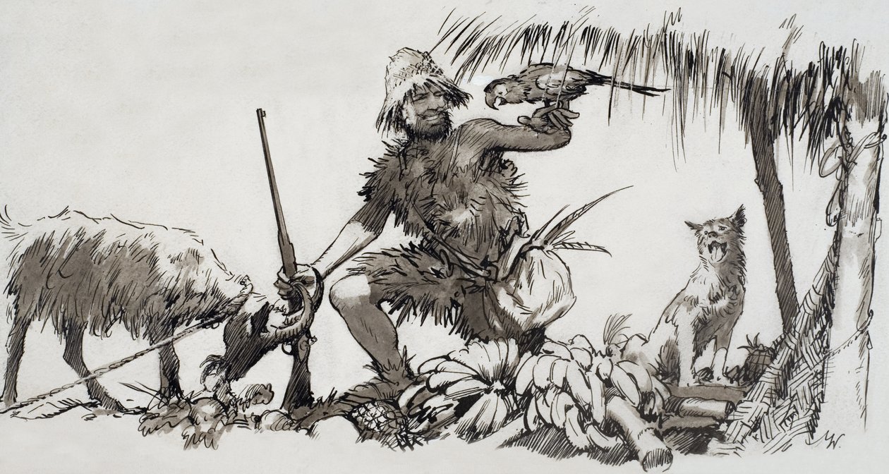 Co wydarzyło się naprawdę: Prawdziwy Robinson Crusoe autorstwa John Millar Watt