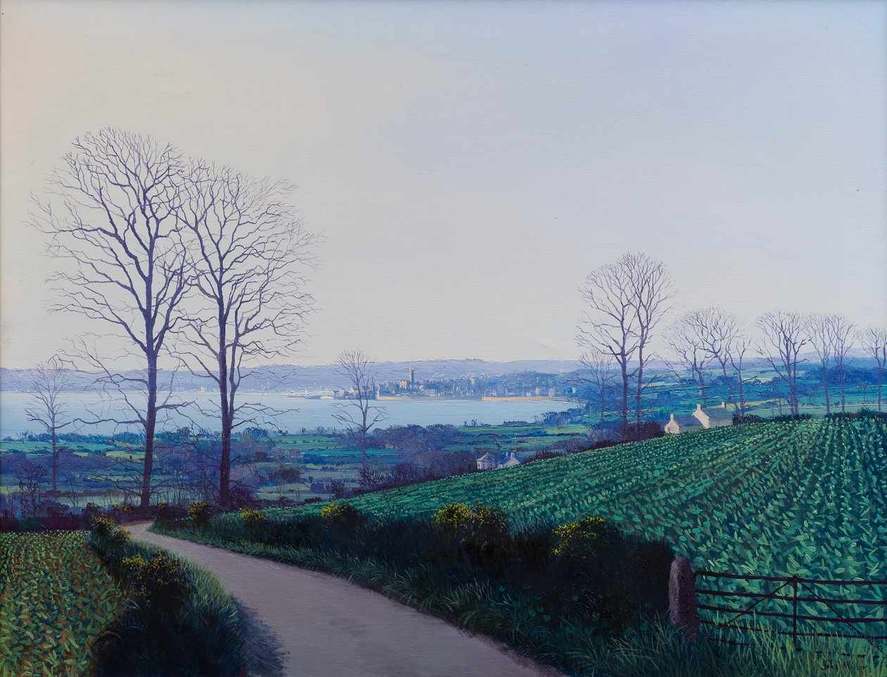 Mounts Bay zimą autorstwa John Miller