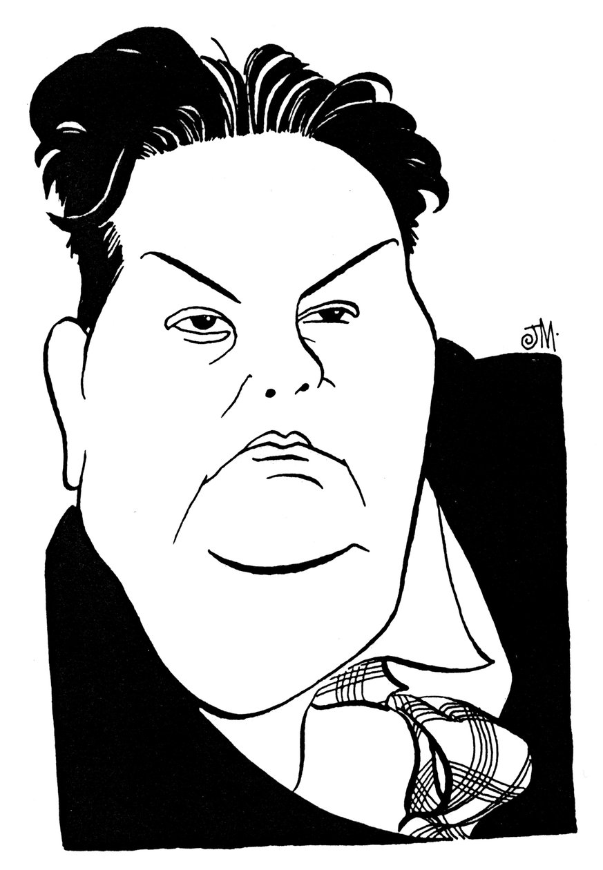 Darius Milhaud, francuski kompozytor autorstwa John Minnion