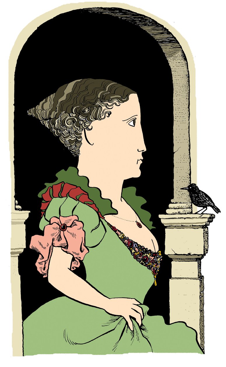 Francesca Caccini autorstwa John Minnion