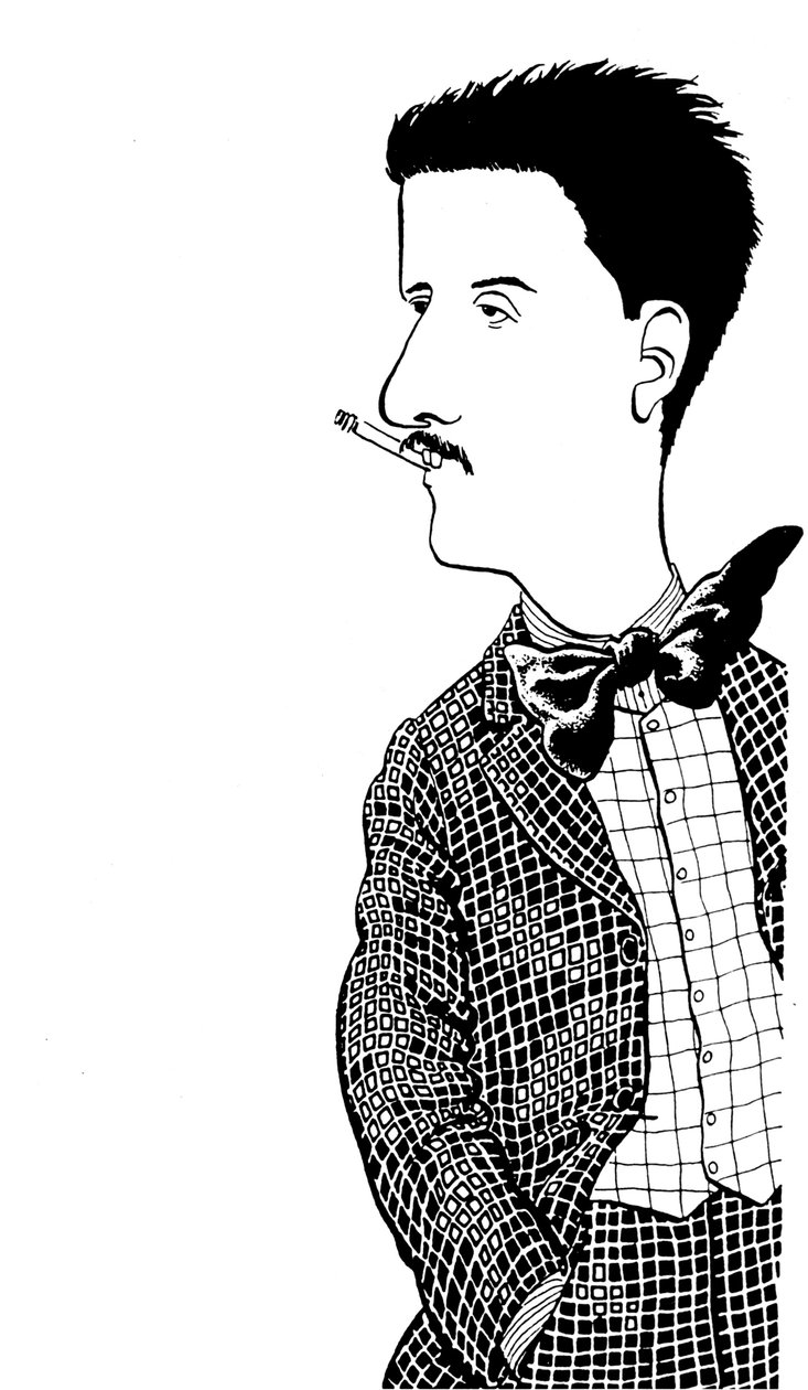 Giacomo Puccini Włoski kompozytor: 22 grudnia 1858 - 29 listopada 1924 autorstwa John Minnion