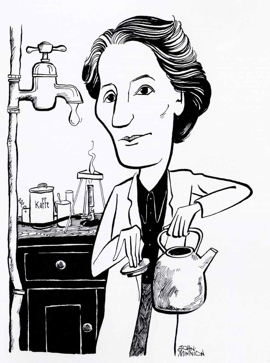 Lise Meitner, austriacka fizyczka autorstwa John Minnion