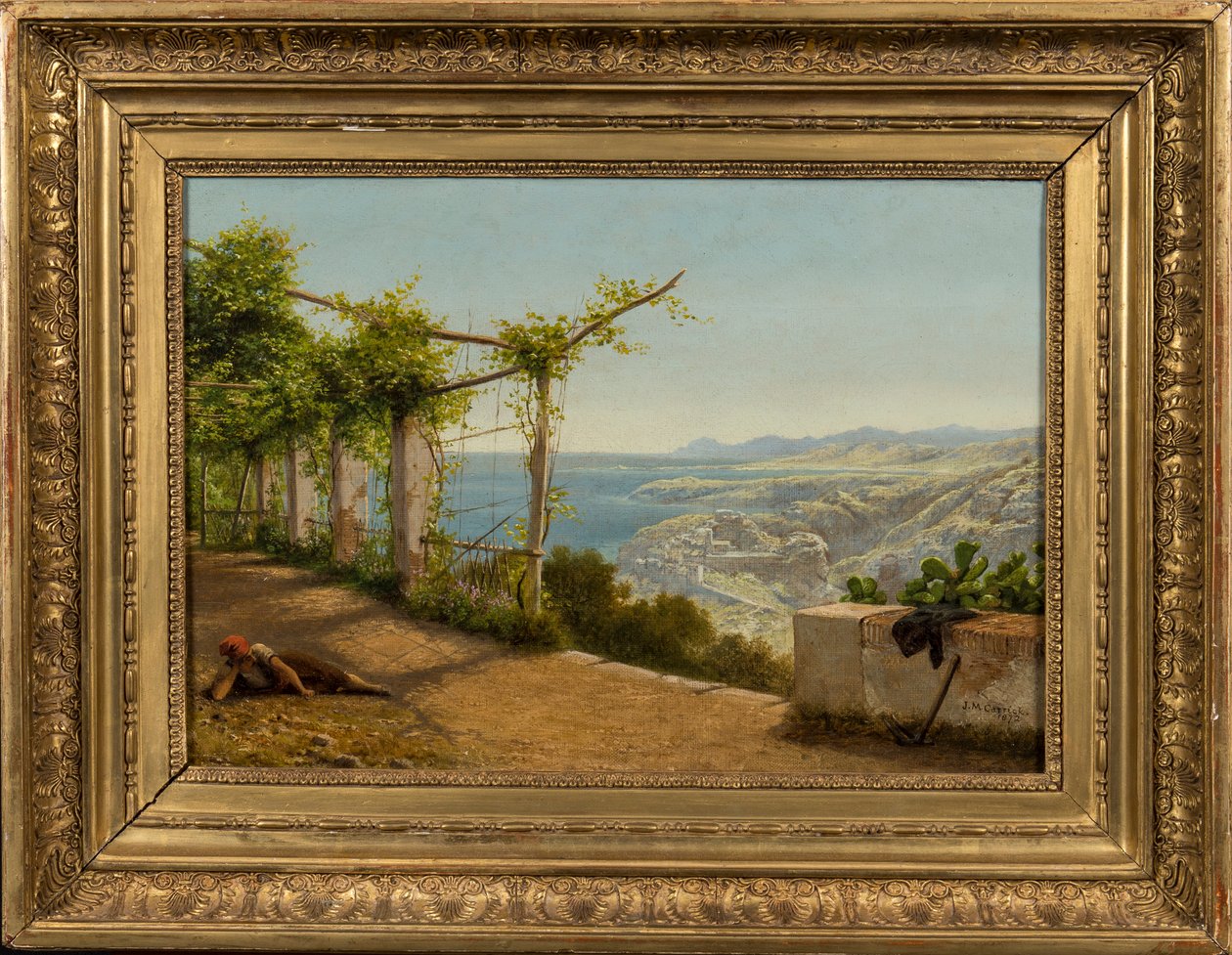 Niedaleko Nicei, 1872 autorstwa John Mulcaster Carrick