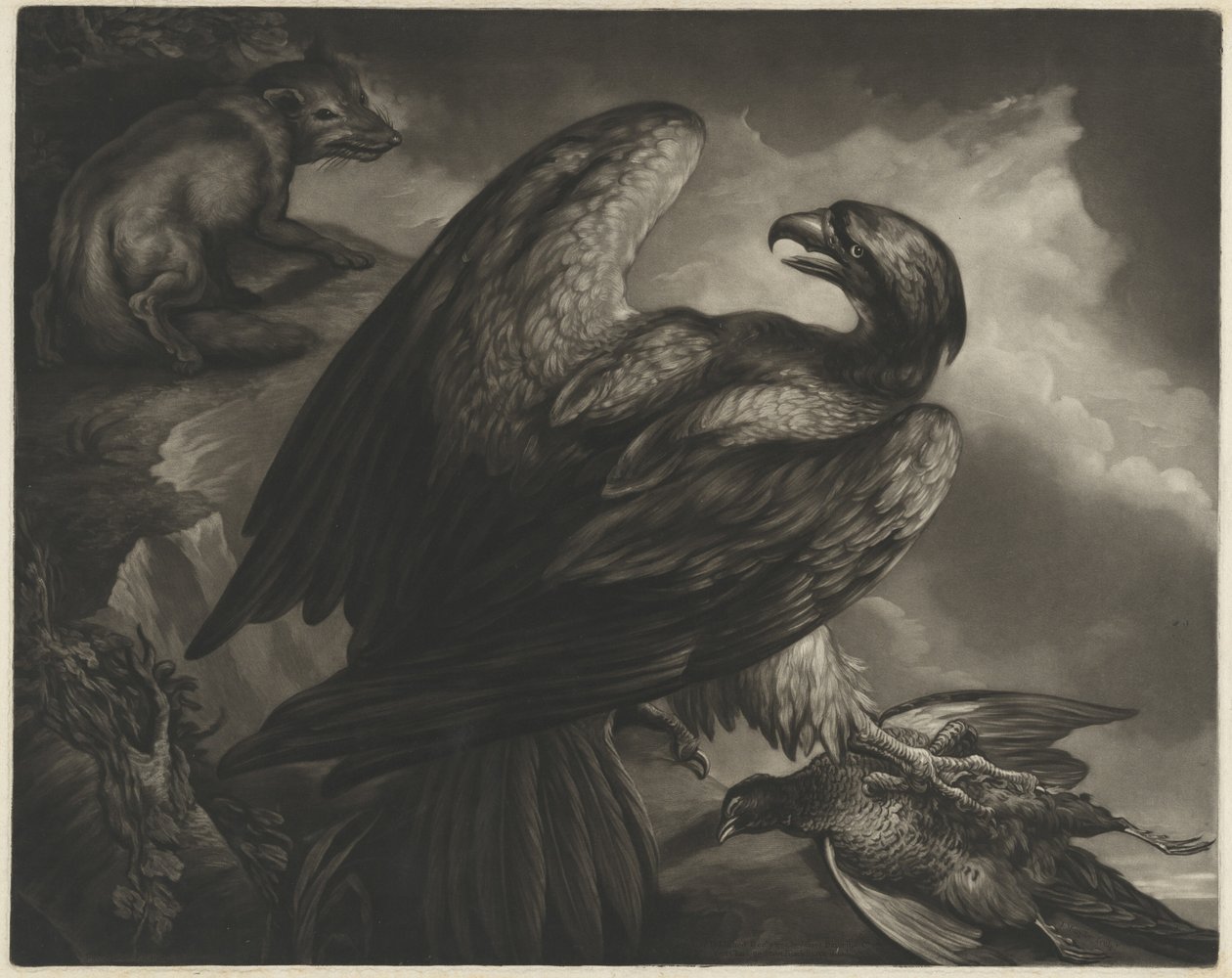 Orzeł i Lis autorstwa John Murphy after James Northcote