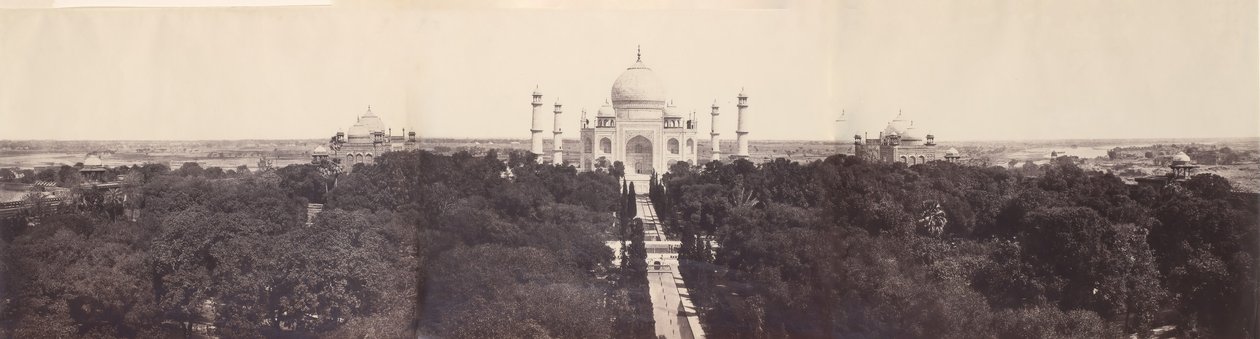 [Taj Mahal z Bramy], styczeń-marzec 1864. autorstwa John Murray