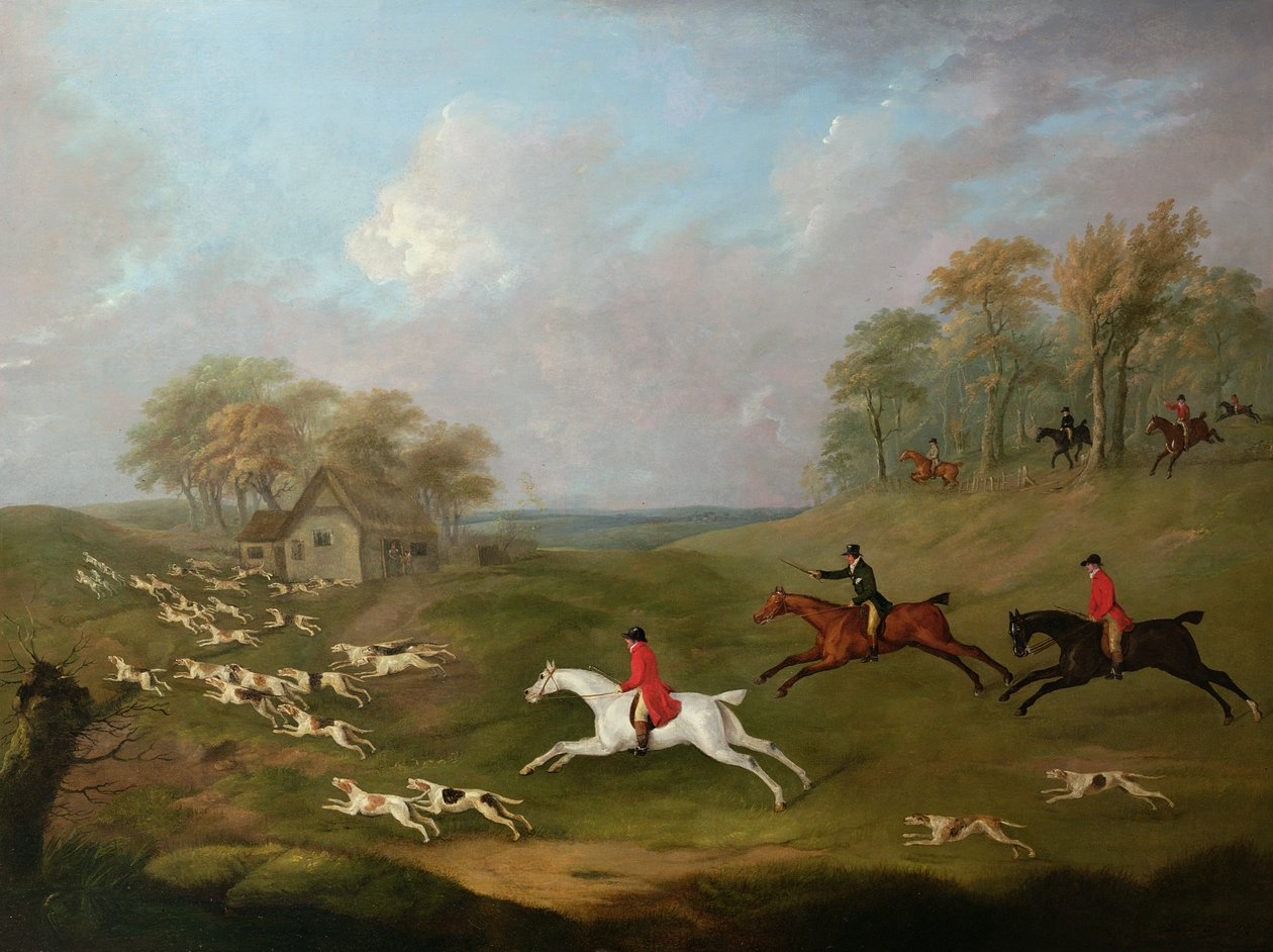 Idąc do kryjówki (olej na płótnie) autorstwa John Nott Sartorius