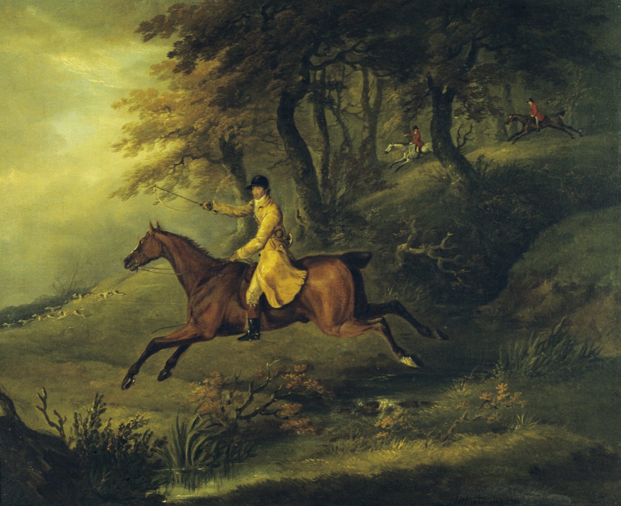 Thomas Oldaker, Łowca na Berkeley, na okładce Łowcy „Magic” Breaking Cover autorstwa John Nott Sartorius