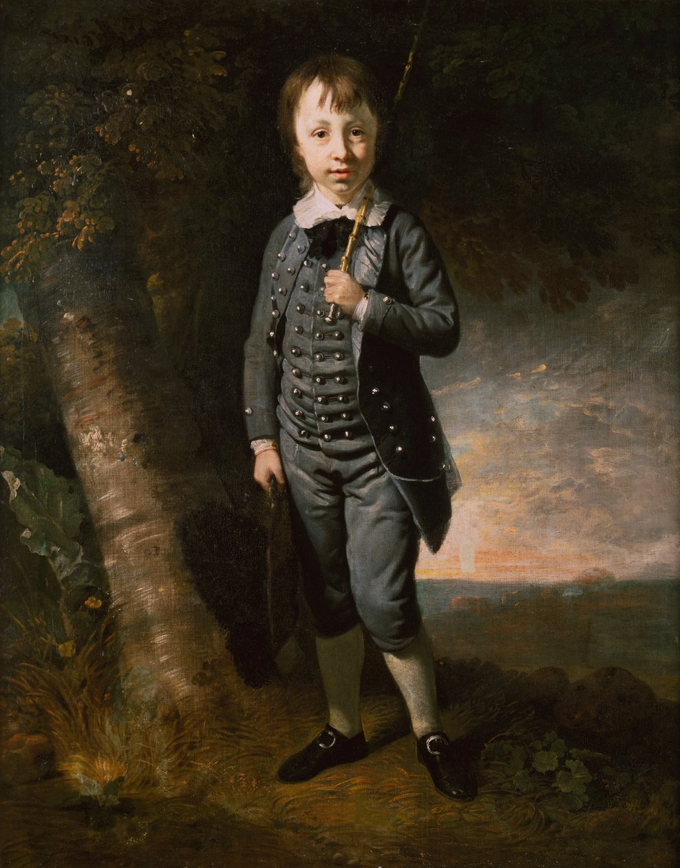 Portret chłopca (olej na płótnie) autorstwa John Opie