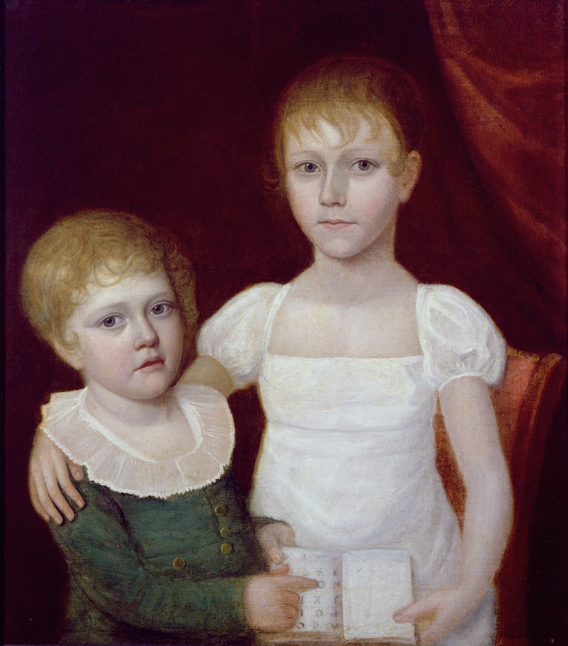 Julia i John Wesley Raj (1809-62), ok. 1815-20 autorstwa John Paradise