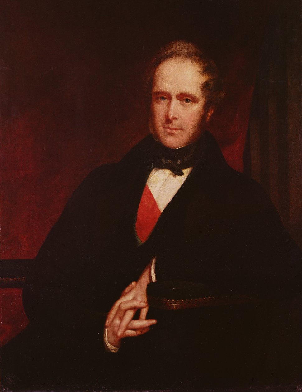 Portret Henryka Jana Temple, 1844-45 autorstwa John Partridge