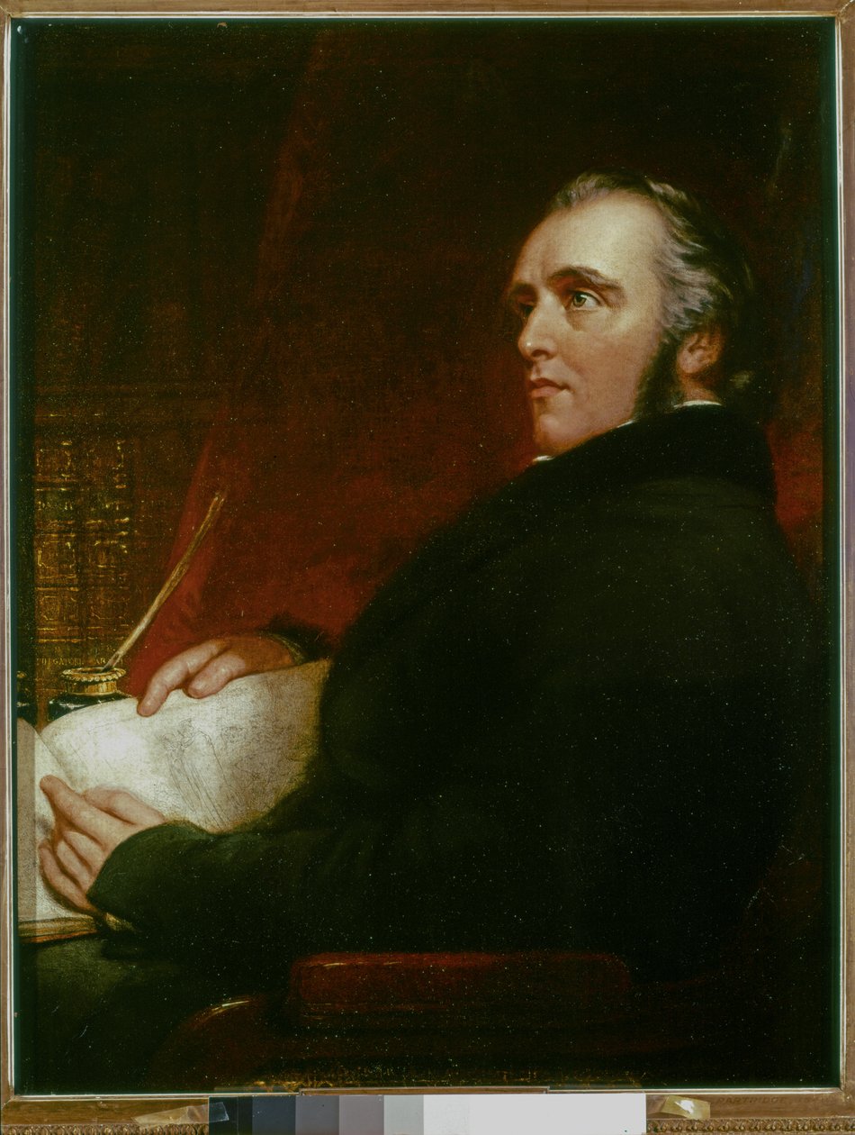 Thomas Babington MACAULAY, Portret 1849-c.1853 (olej na płótnie) autorstwa John Partridge