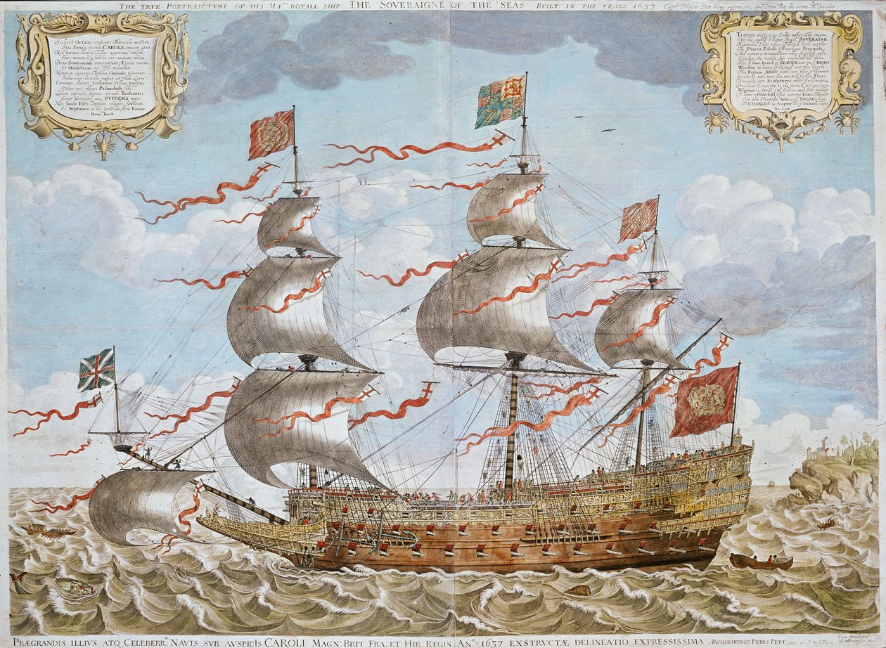 "Sovereign of the Seas" (Br autorstwa John Payne