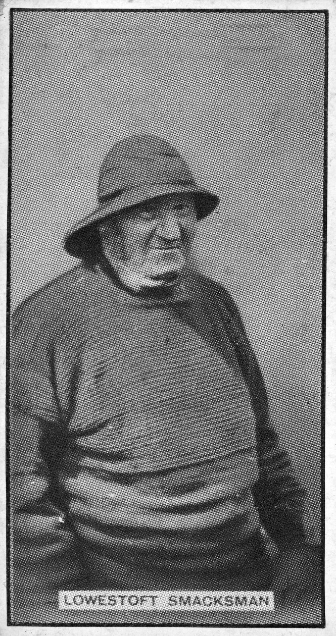 Lowestoft Smacksman (koniec XIX wieku) autorstwa John Payne Jennings
