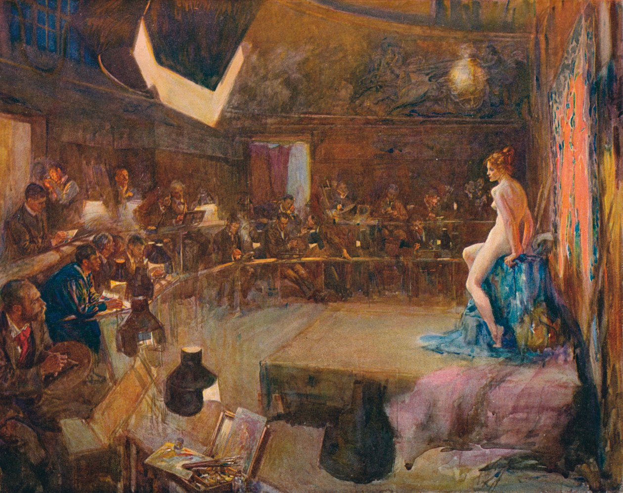 „Szkoła plastyczna”, 1884-1898, 1906. autorstwa John Percival Gulich