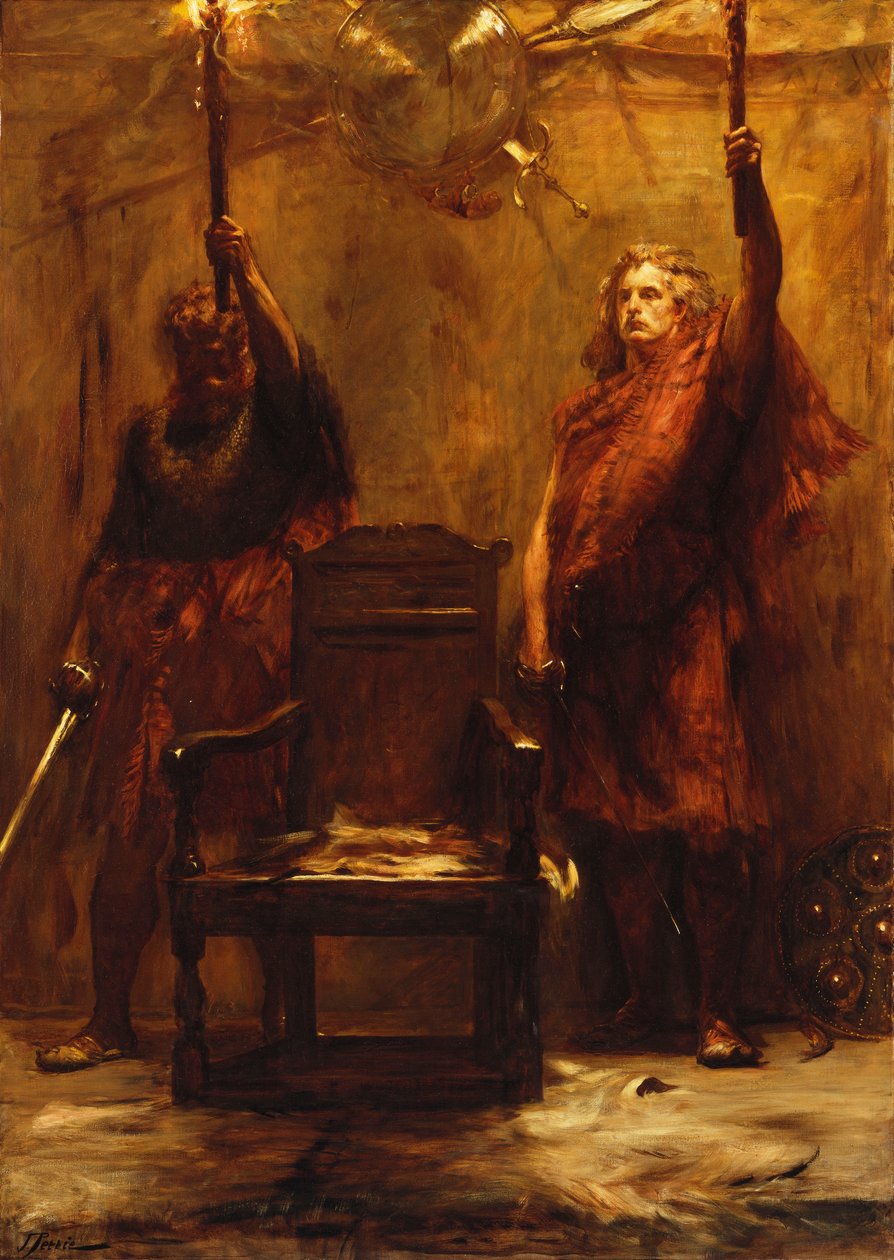 Świeczniki Wodza autorstwa John Pettie